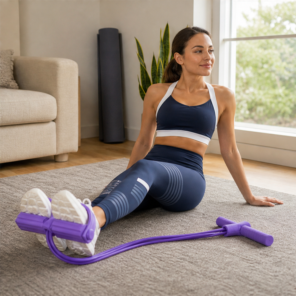Pullforge – Four-Tube Resistance Pedal Trainer for Home Workouts + 50% OFF lifestyle