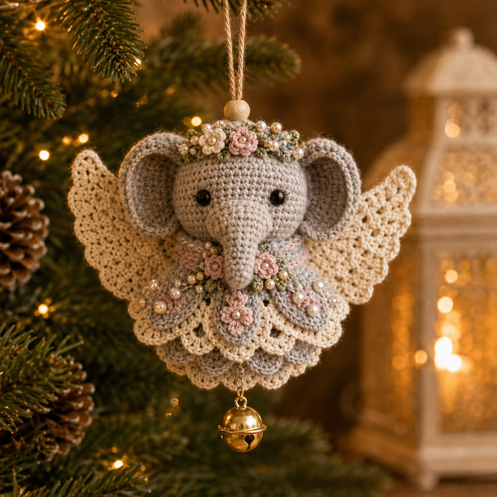 Hearthstitch – Beginner-Friendly 3D Angel Crochet Kit + 50% OFF lifestyle
