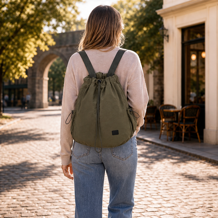 Rovena – 3-Way Convertible Drawstring Tote Backpack + 50% OFF lifestyle