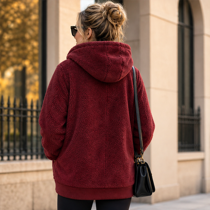Kindlewrap – Babywearing Sherpa Fleece Hoodie with Zip Carrier Pouch + 50% OFF lifestyle