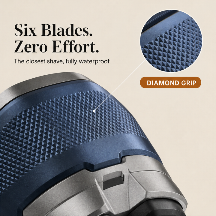 Contoura – 6-Blade Waterproof Head Shaver Kit + 50% OFF features