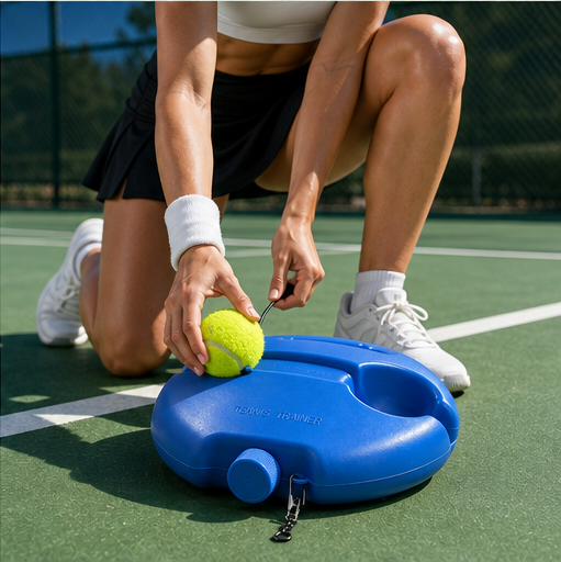 Rallywick – Solo Rebound Tennis Trainer with Cord Balls &amp; Mesh Bag + 50% OFF lifestyle