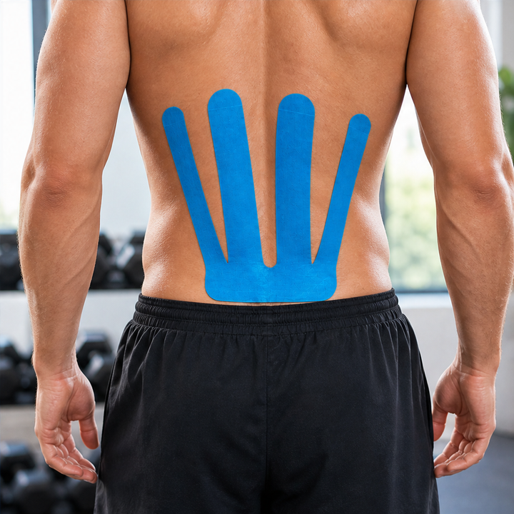 Flexcura – Pre-Cut Water-Resistant Kinesiology Tape for Lower Back Support + 50% OFF lifestyle
