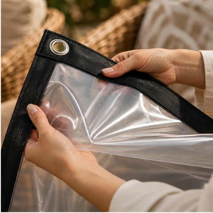 Clearshield – Heavy-Duty Weatherproof Clear Tarpaulin Cover + 50% OFF lifestyle