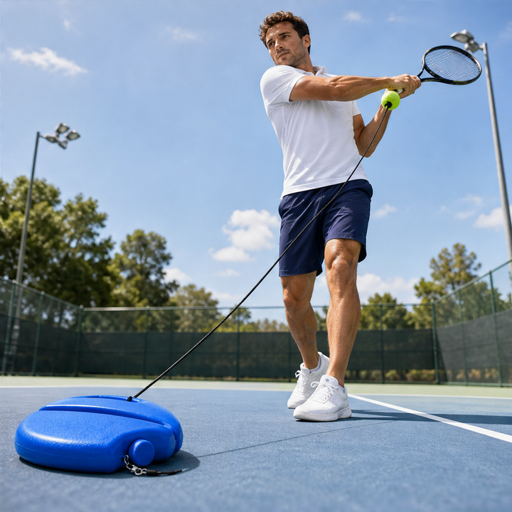 Rallywick – Continuous Ball Return Portable Tennis Rebound Trainer + 50% OFF lifestyle