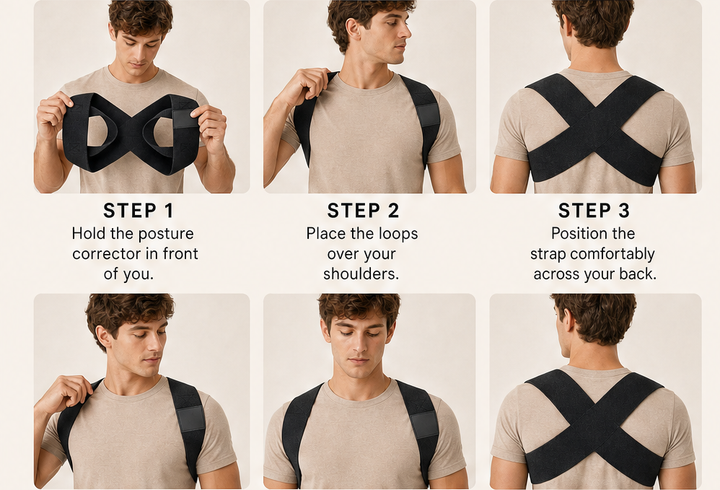 Alignora – Figure-8 Adjustable Back Posture Corrector + 50% OFF detail