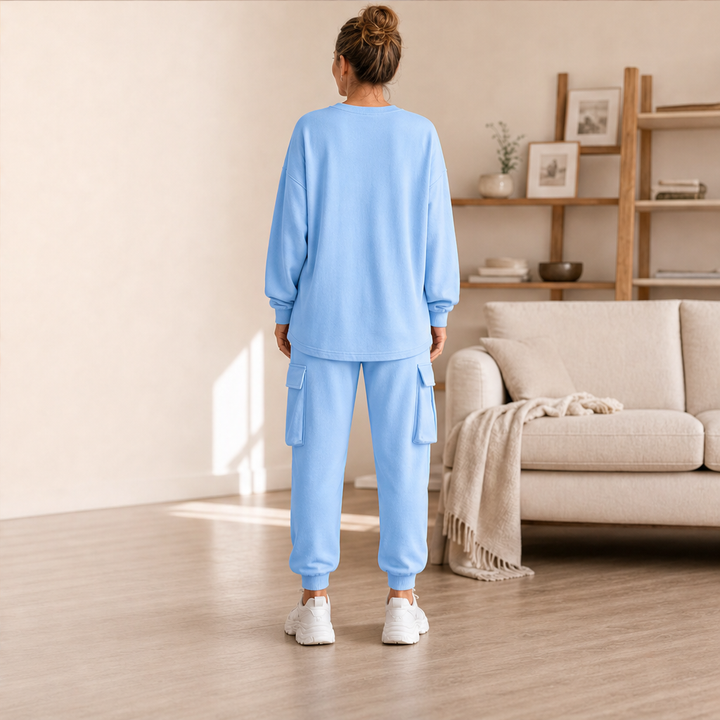 Willowdrift – Soft Knit Crew Top &amp; Cargo Jogger Matching Set + 50% OFF lifestyle