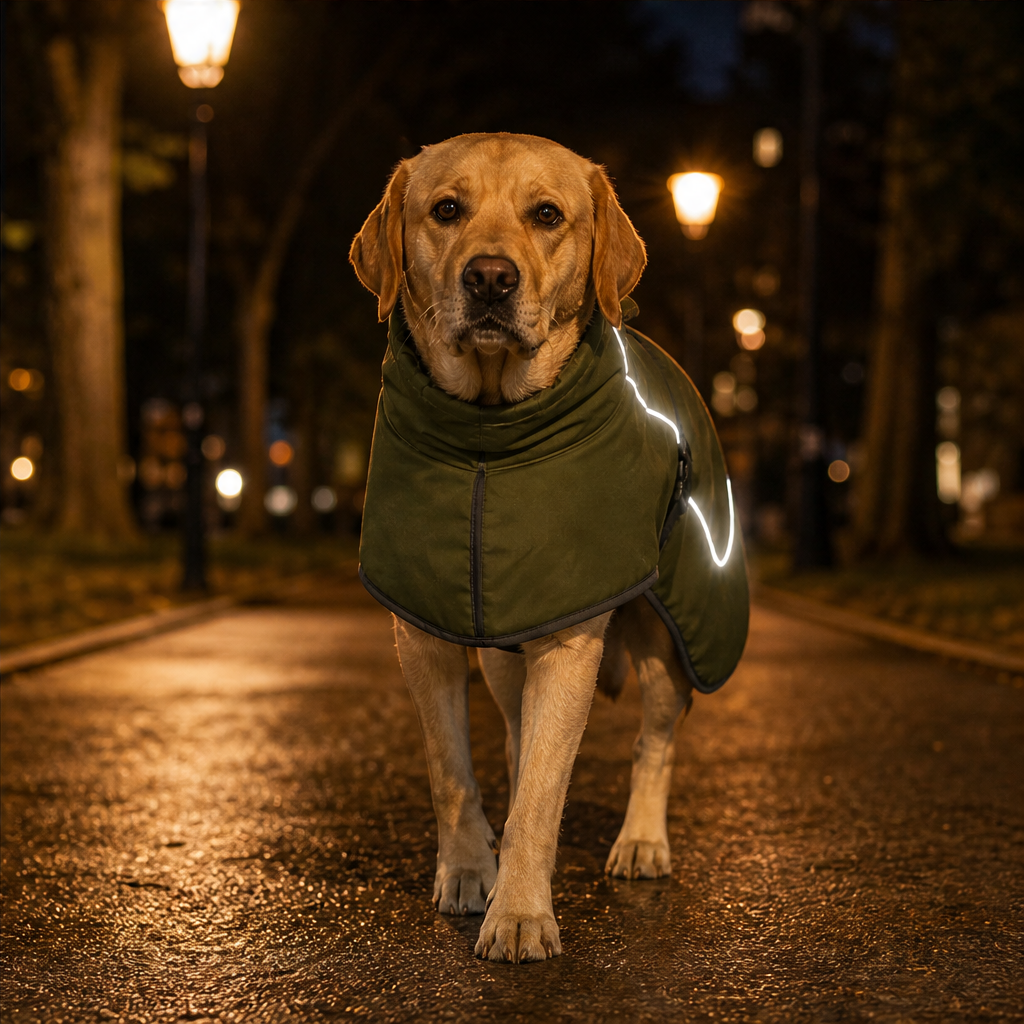 Thermapaw – Waterproof Cotton-Padded Winter Coat for Medium &amp; Large Dogs + 50% OFF lifestyle