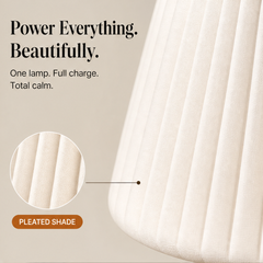 Litewick – Bedside Lamp with AC Outlets & USB Charging Base + 50% OFF