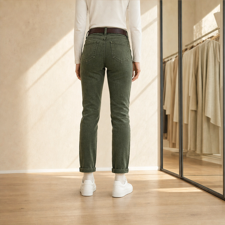 Verdelane – Stretch Slim Fit Corduroy-Style Jeans + 50% OFF lifestyle