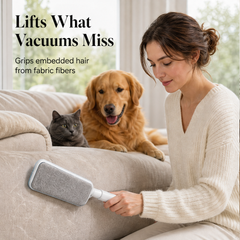 Furlift – Reusable Dual-Texture Pet Hair Remover Brush with Long Handle + 50% OFF