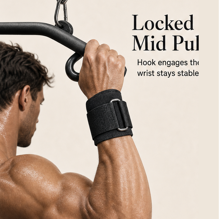 Ironclasp – Steel Hook Wrist Straps for Heavy Lifting + 50% OFF detail