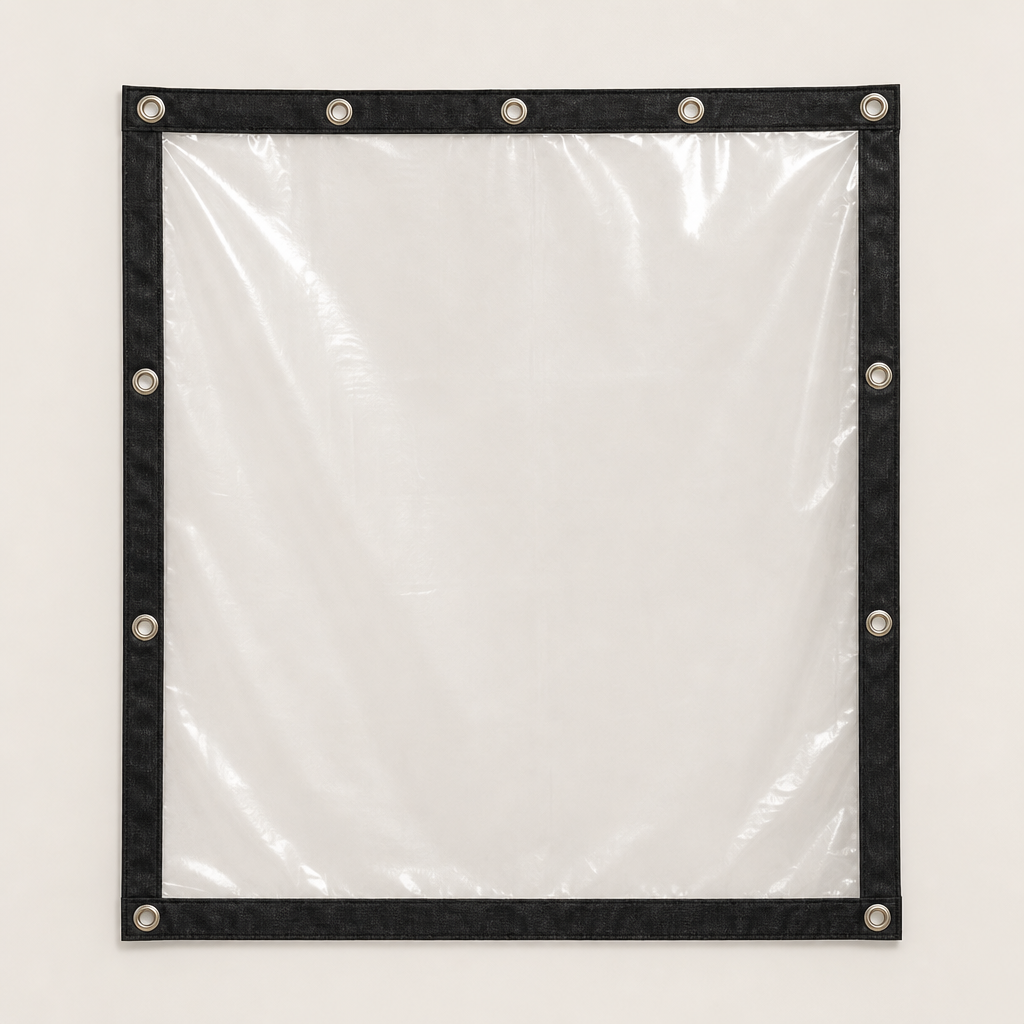 Clearshield – Heavy-Duty Weatherproof Clear Tarpaulin Cover + 50% OFF Transparent