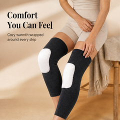Warmglide – Fleece-Lined Thermal Compression Knee Sleeves + 50% OFF