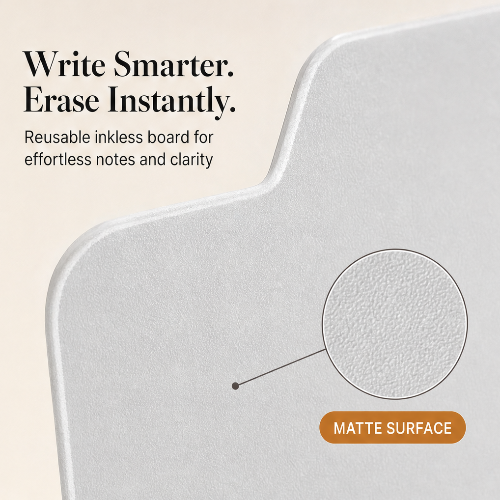 Clarislate – Inkless Reusable Magnetic Drawing Board with Pen + 50% OFF features