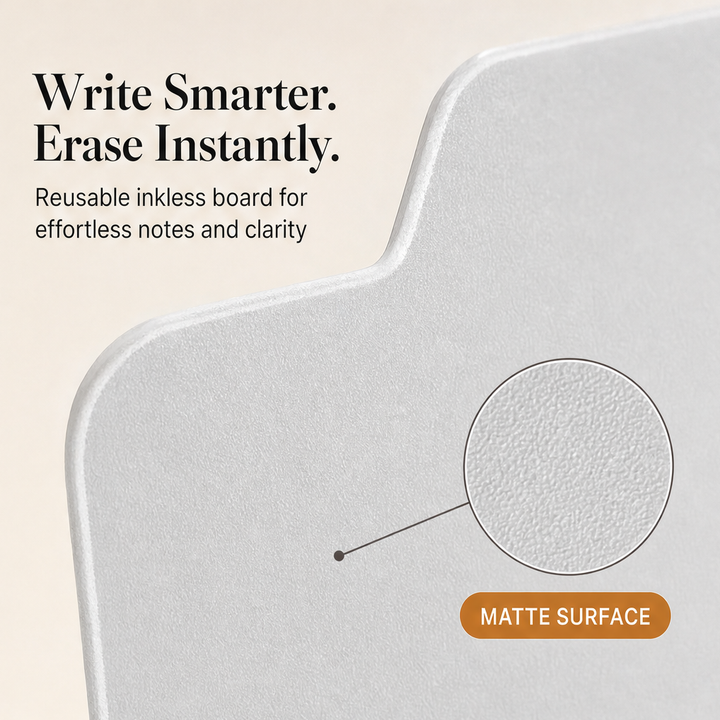 Clarislate – Inkless Reusable Magnetic Drawing Board with Pen + 50% OFF features
