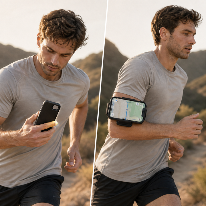 Pivotgrip – 360° Rotating, Snap-Off Wrist &amp; Arm Phone Holder + 50% OFF detail