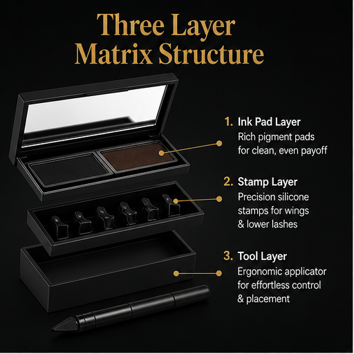 Wingcraft – 3-in-1 Stamp Eyeliner, Lower Lash &amp; Beauty Mark Kit detail
