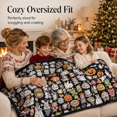 Huddlewick – DIY Color-Your-Own Fleece and Sherpa Family Blanket + 50% OFF
