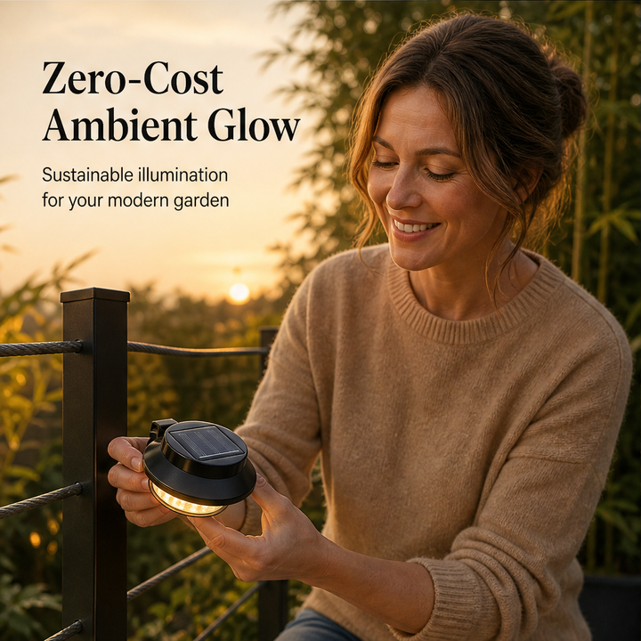 Suncroft – No-Wire Solar Wall Light for Fences, Rails &amp; Decks + 50% OFF features