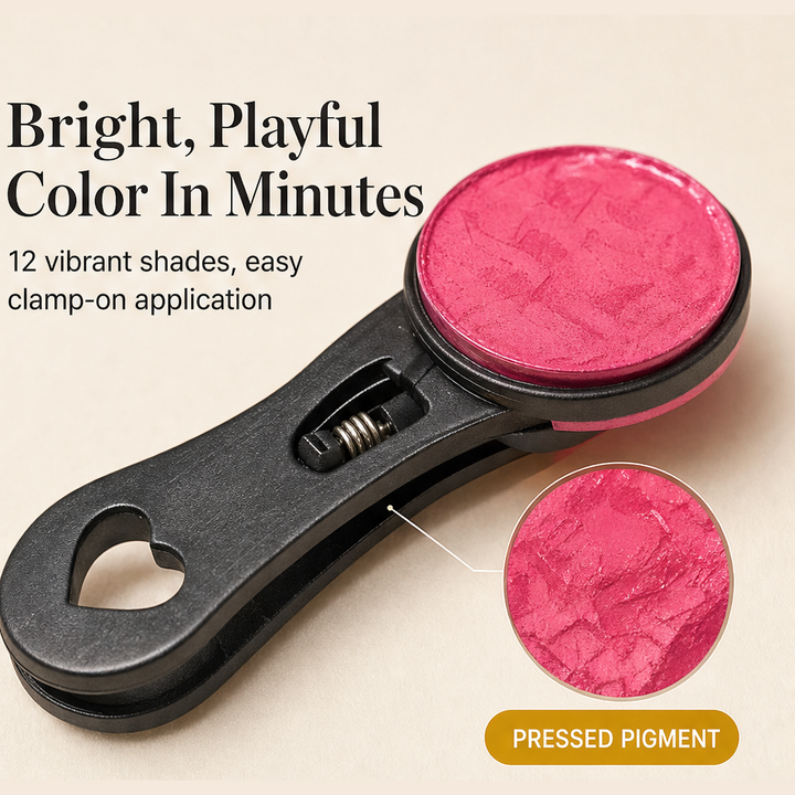 Chalklet – 12-Color Clamp-On Temporary Hair Chalk Set + 50% OFF features