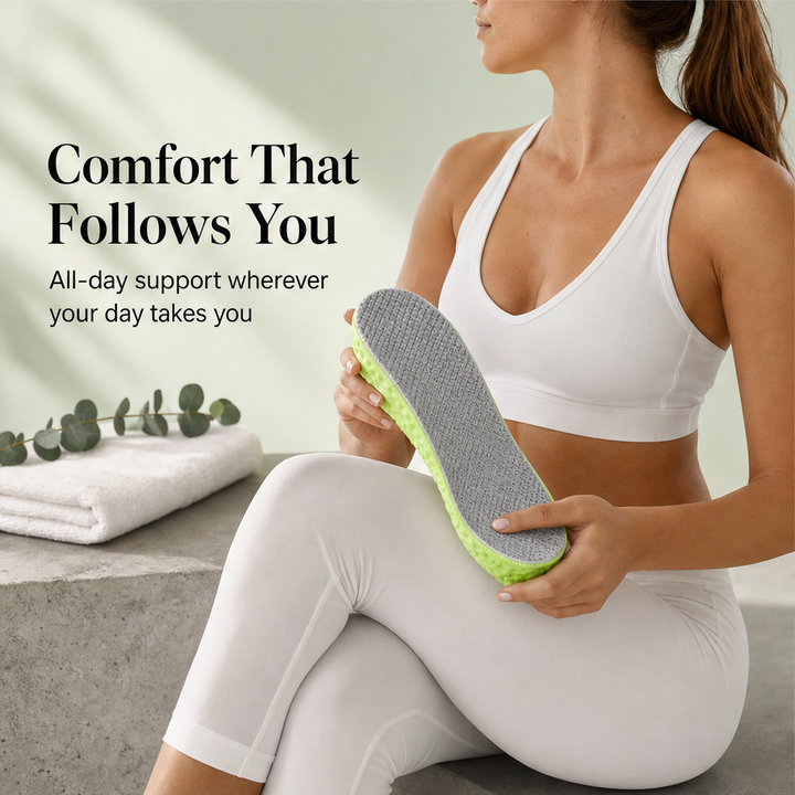 Ryzeon – Invisible Height Boost Air Cushion Insoles + 50% OFF features