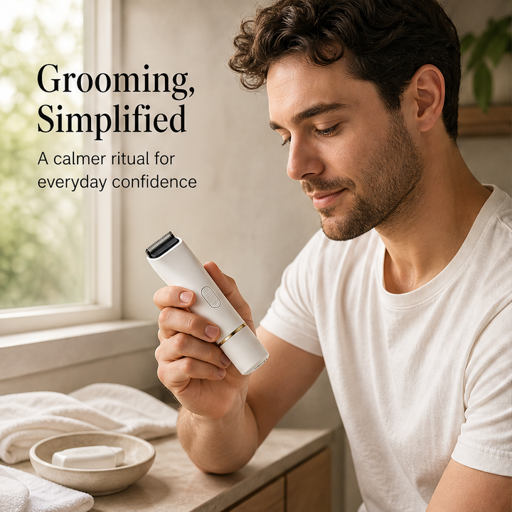 Purelume – Ceramic Blade 3-in-1 Beard, Nose &amp; Body Trimmer + 50% OFF features