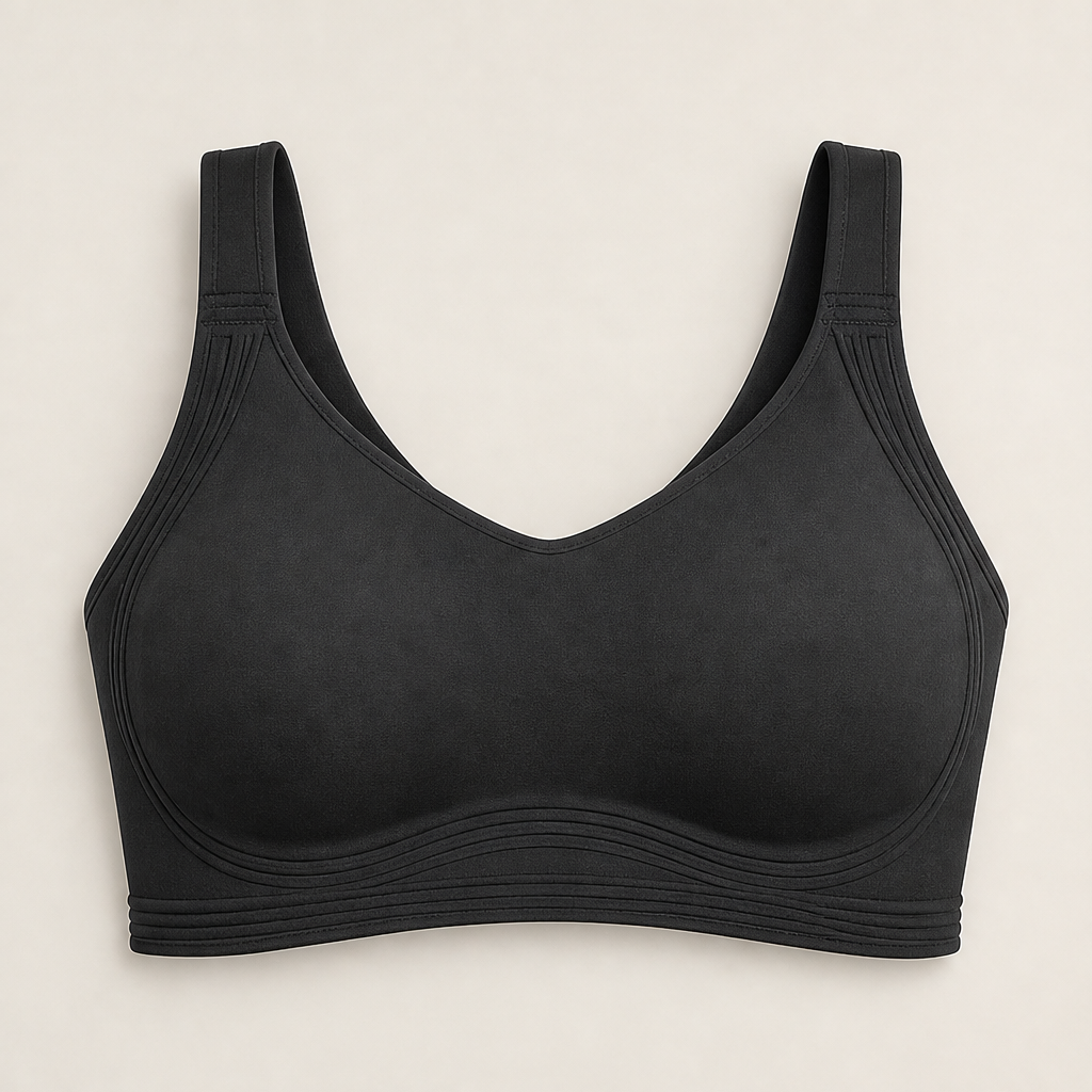 Jellisse – Wirefree Full Coverage 10-Pack Comfort Bras + 1+1 FREE Black