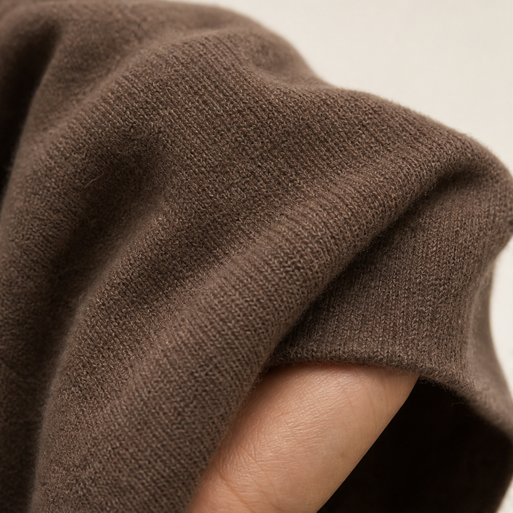 Draperie – Draped Turtleneck Cape &amp; Wide-Leg Pants Set + 50% OFF detail