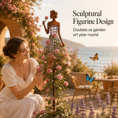 Belloria – Rose Vine Dress Sculpture Plant Support + 50% OFF