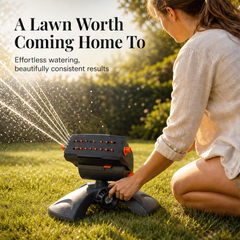 GreenArc – Adjustable 16-Nozzle Heavy Base Lawn Sprinkler + 50% OFF