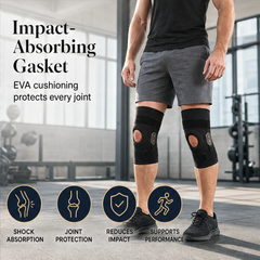Hinglok – Steel-Hinged Adjustable Knee Brace for Sport and Recovery + 50% OFF