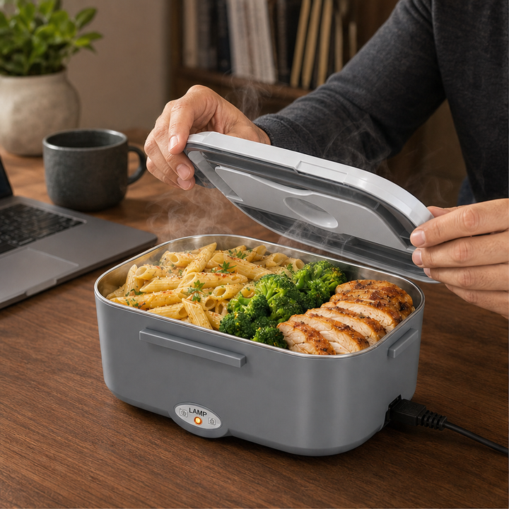 Warmora – 3-in-1 Portable Electric Lunch Warmer with Steam Vent + 50% OFF lifestyle