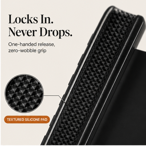 Gripwick – Secure Lock &amp; One-Handed Quick Release Bike Phone Mount + 50% OFF features