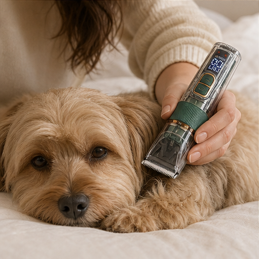 Calmora – Low-Noise Rechargeable Pet Clipper for Dogs and Cats + 50% OFF lifestyle