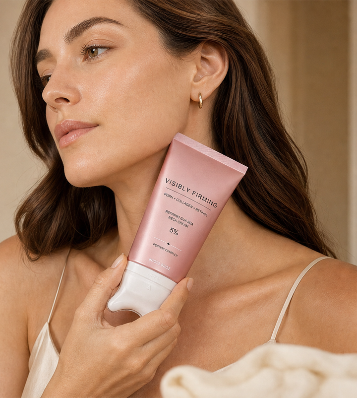 Renuvale – Peptide Retinol Firming Cream with Built-In Gua Sha Massager + 1+1 FREE lifestyle