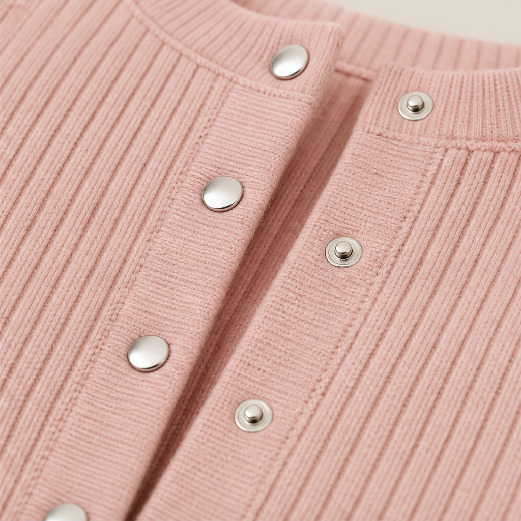Ambrette – Ribbed Bodycon Dress &amp; Cropped Jacket Two-Piece Set + 50% OFF detail