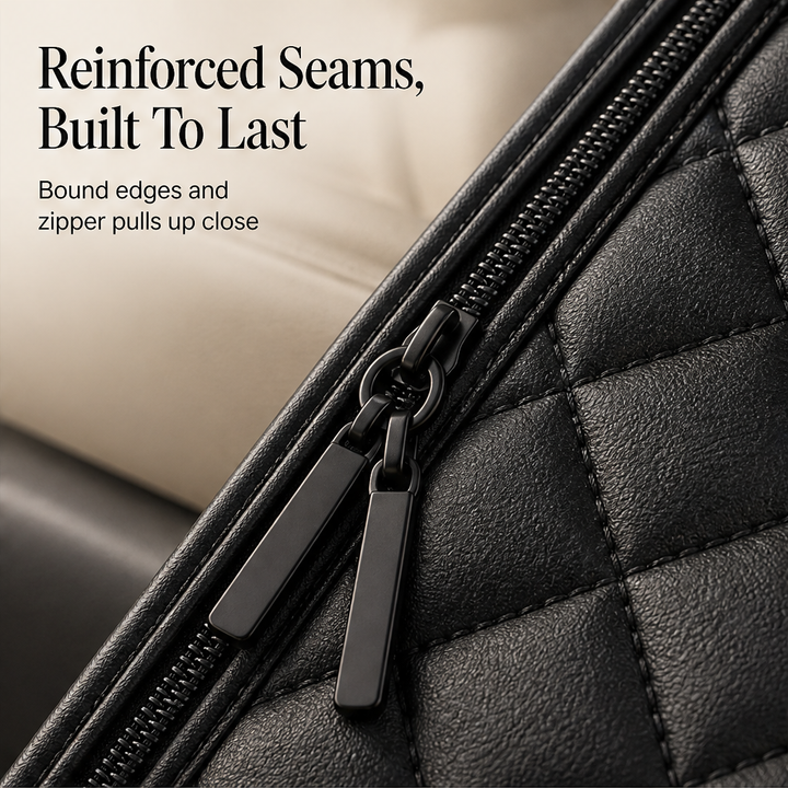 Kernow – Waterproof Split-Zip Foldable Dog Car Seat Cover + 50% OFF detail