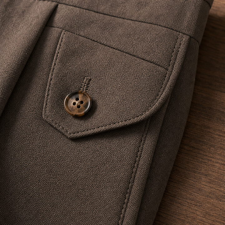 Croftmen – Wrinkle-Resistant Straight-Leg Men&