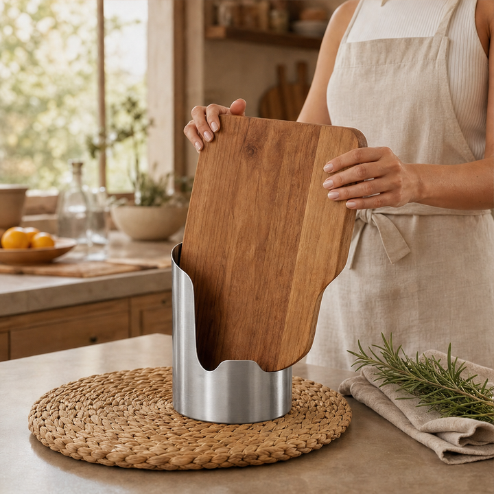 Sterling Perch – Stainless Steel Pot Lid &amp; Utensil Organizer + 50% OFF lifestyle