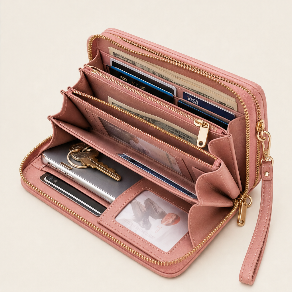 Sablewick – RFID-Blocking Touchscreen Crossbody Wallet Bag + 50% OFF detail