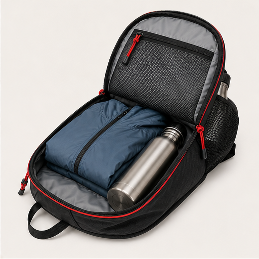 Trekvale – Foldable Waterproof 20-35L Camping Backpack detail