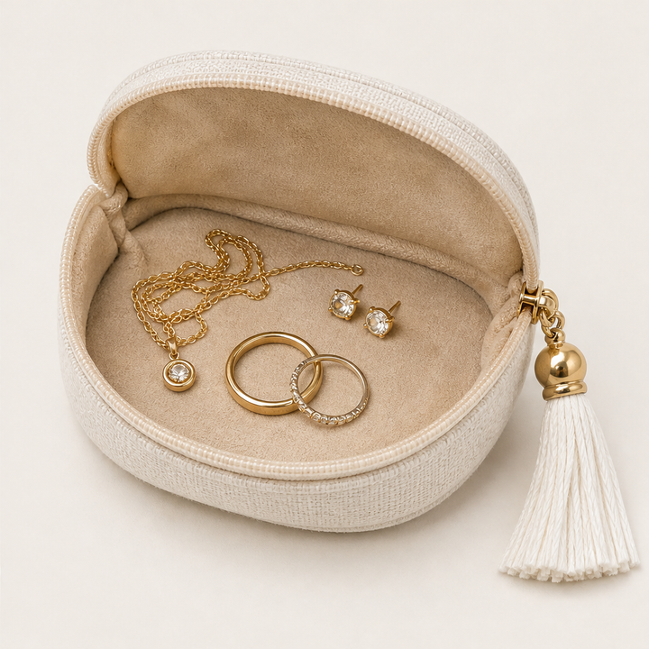 Fernaly – Tangle-Free Zippered Travel Jewelry Case + 50% OFF detail