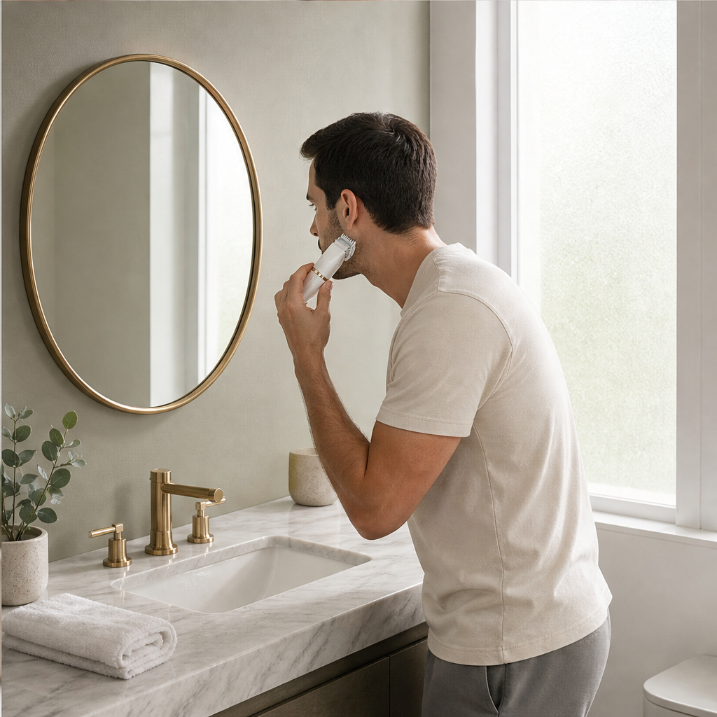 Purelume – Ceramic Blade 3-in-1 Beard, Nose &amp; Body Trimmer + 50% OFF lifestyle