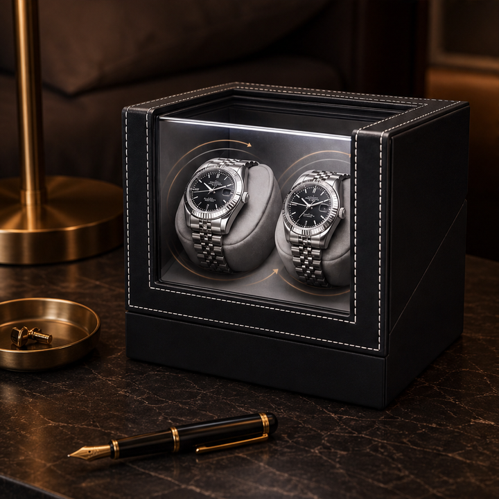 Rotarque – Silent Dual-Rotation Automatic Watch Winder Box + 50% OFF lifestyle