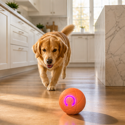 Romperoll – Auto-Bouncing Chew-Resistant Interactive Pet Ball + 50% OFF lifestyle