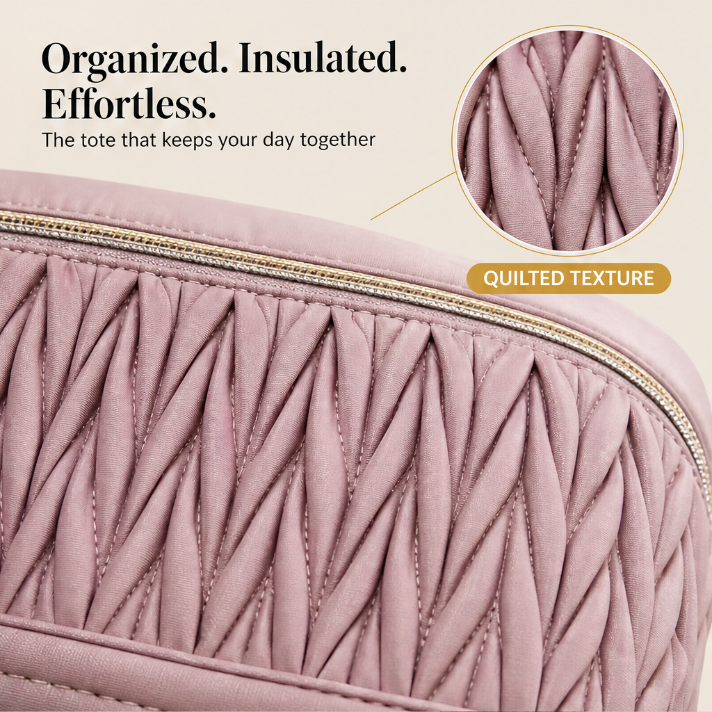 Larkmore – Insulated Leakproof Tote with Side Pockets Lunch Bag + 50% OFF features