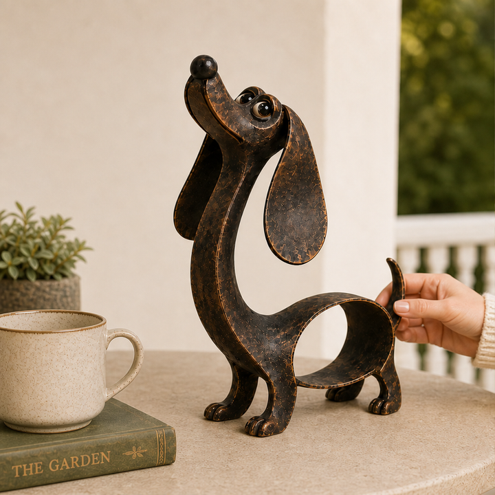 Bronzewick – Handcrafted Vintage Patina Dachshund Sculpture + 50% OFF lifestyle