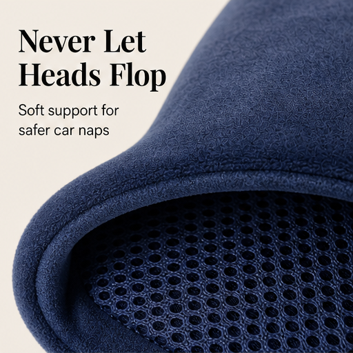 NapCradle – Adjustable Padded Head Support for Kids Car Naps + 50% OFF detail