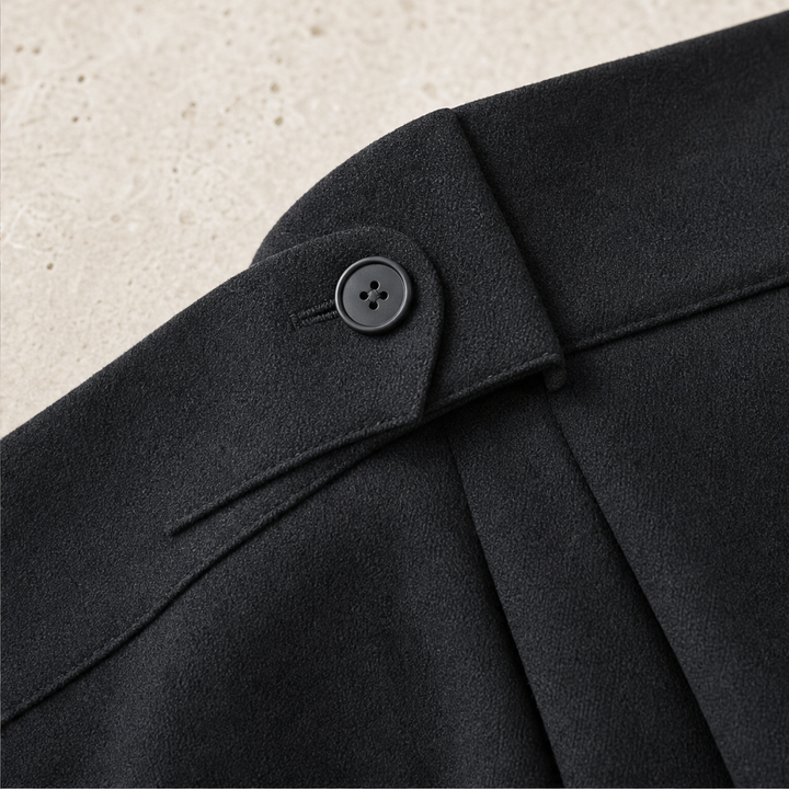 Marlowick – High-Waist Wide-Leg Trousers with Slimming Silhouette + 50% OFF detail